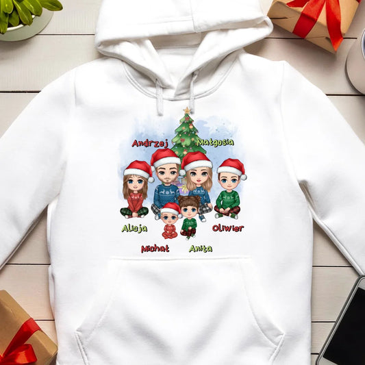 Bluza personalizowana świąteczna dla rodziny #809