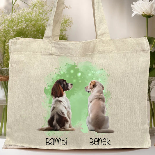 Torba personalizowana z psem #45