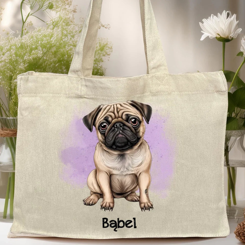 Torba personalizowana z psem #42