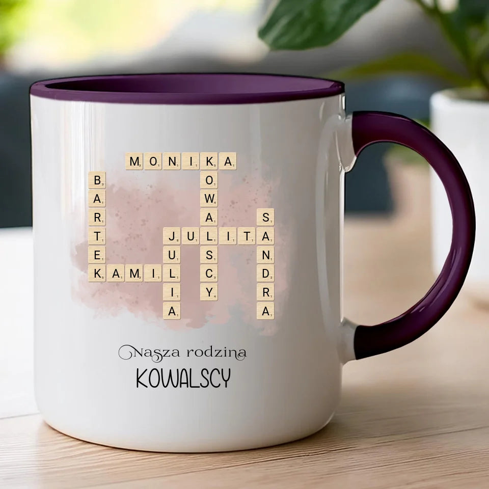 Kubek personalizowany dla rodziny #805