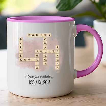 Kubek personalizowany dla rodziny #805