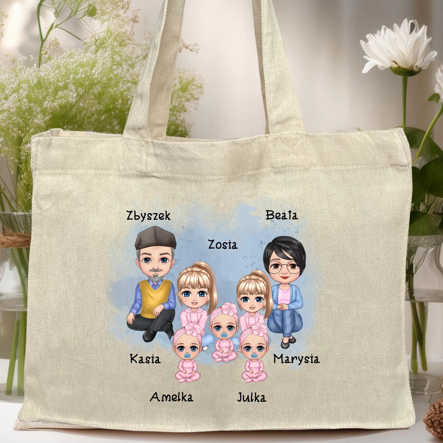 Torba personalizowana dla babci i dziadka #600