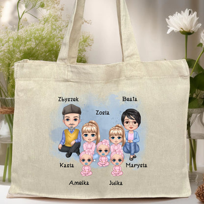 Torba personalizowana dla babci i dziadka #600
