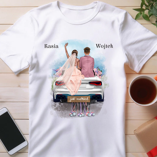 Koszulka personalizowana dla par - ślub #79