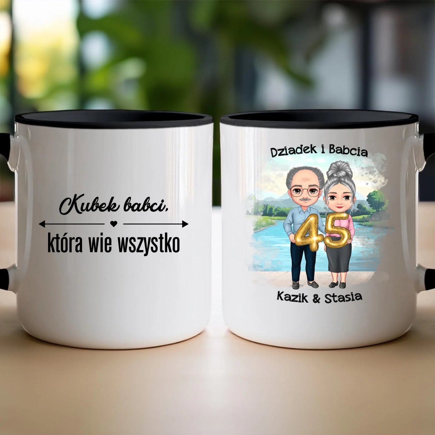 Kubek personalizowany dla babci i dziadka #606