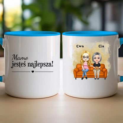 Kubek personalizowany dla mamy i córki #314