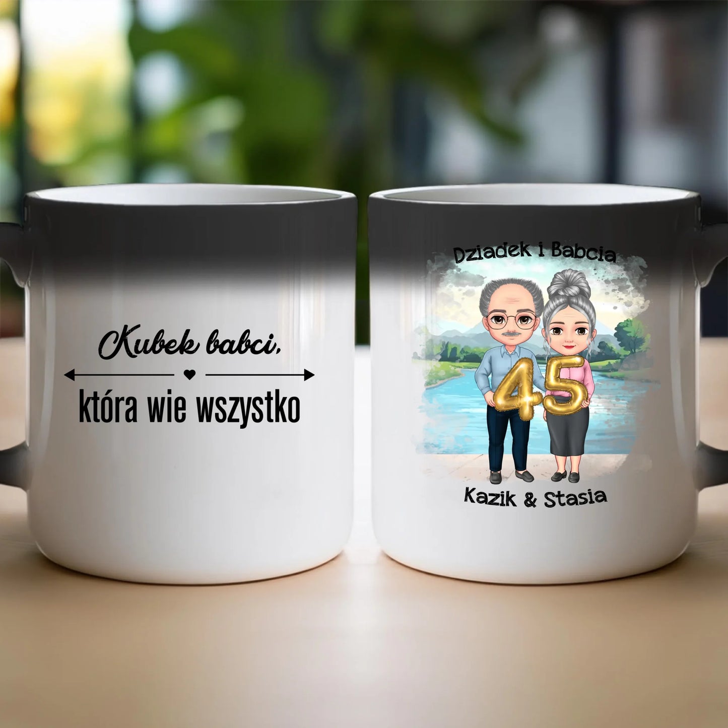 Kubek personalizowany dla babci i dziadka #606