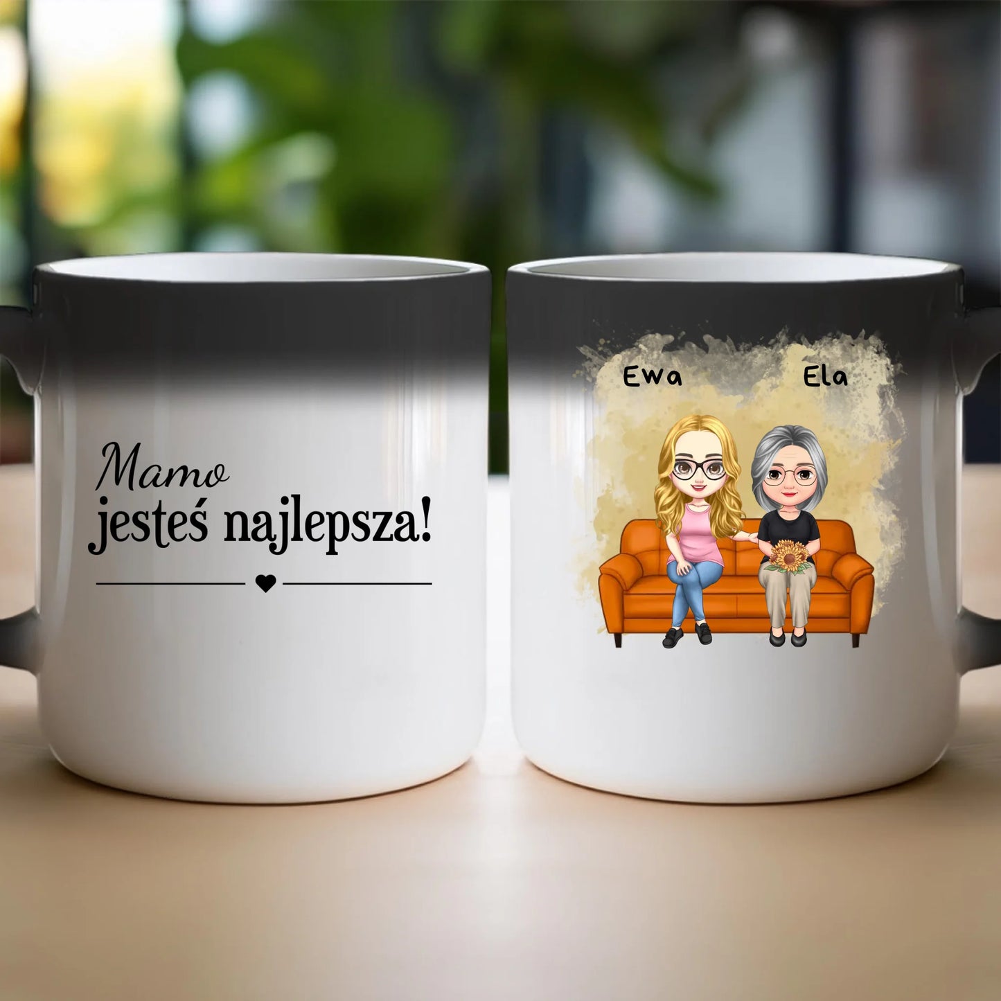Kubek personalizowany dla mamy i córki #314