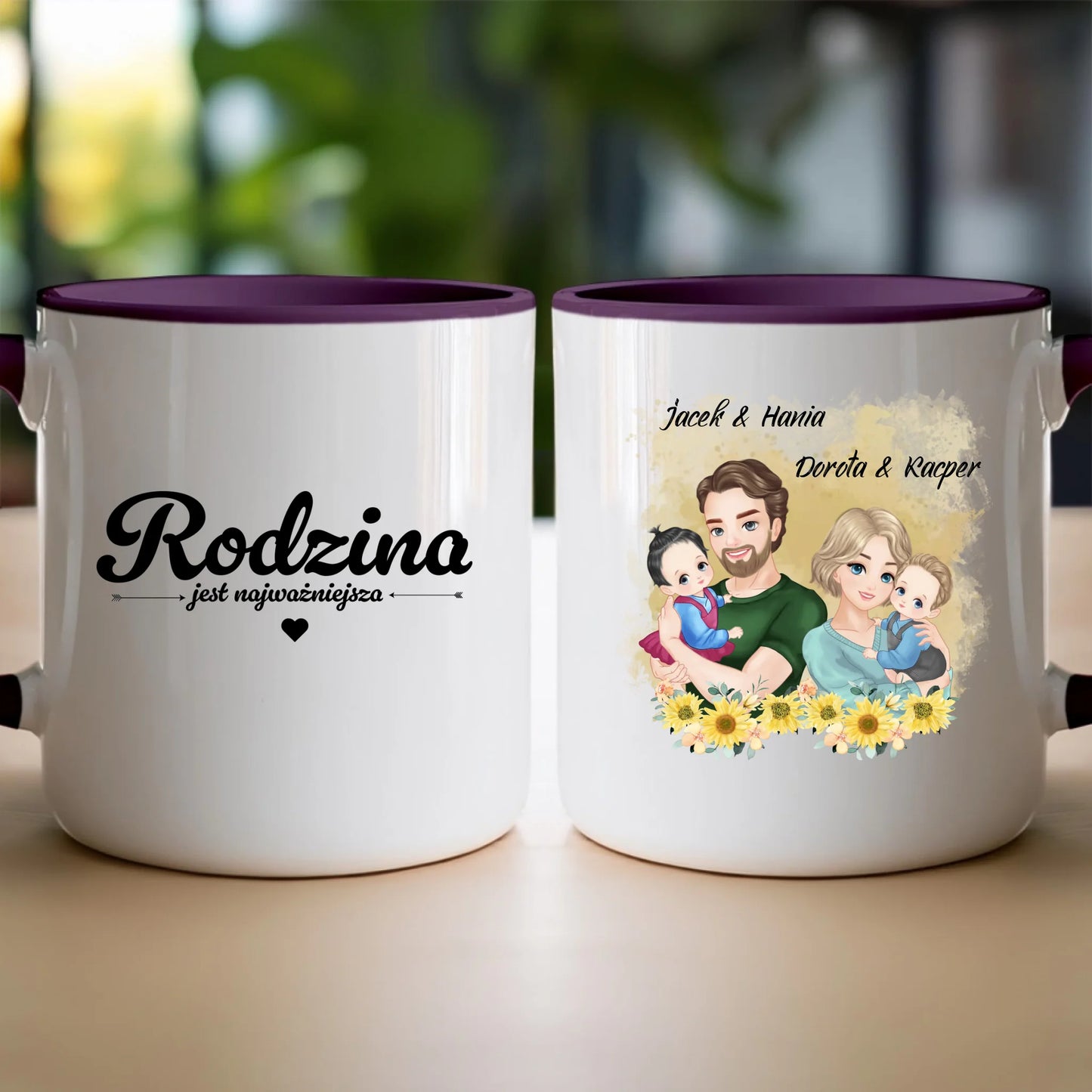Kubek personalizowany dla rodziny #825