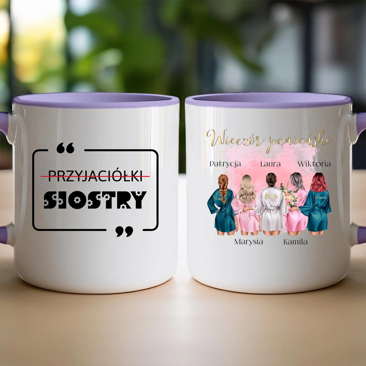 Kubek personalizowany dla przyjaciółek - wieczór panieński #161