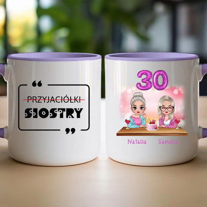 Kubek personalizowany dla przyjaciółek - urodziny #149