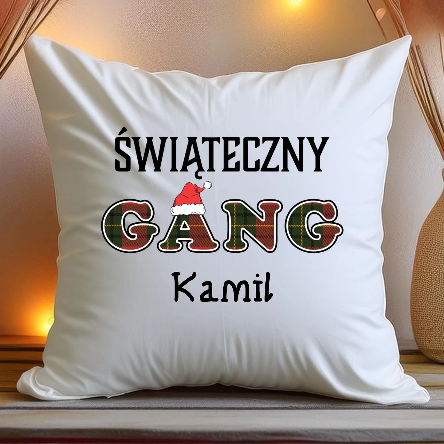 Poduszka personalizowana świąteczna #15