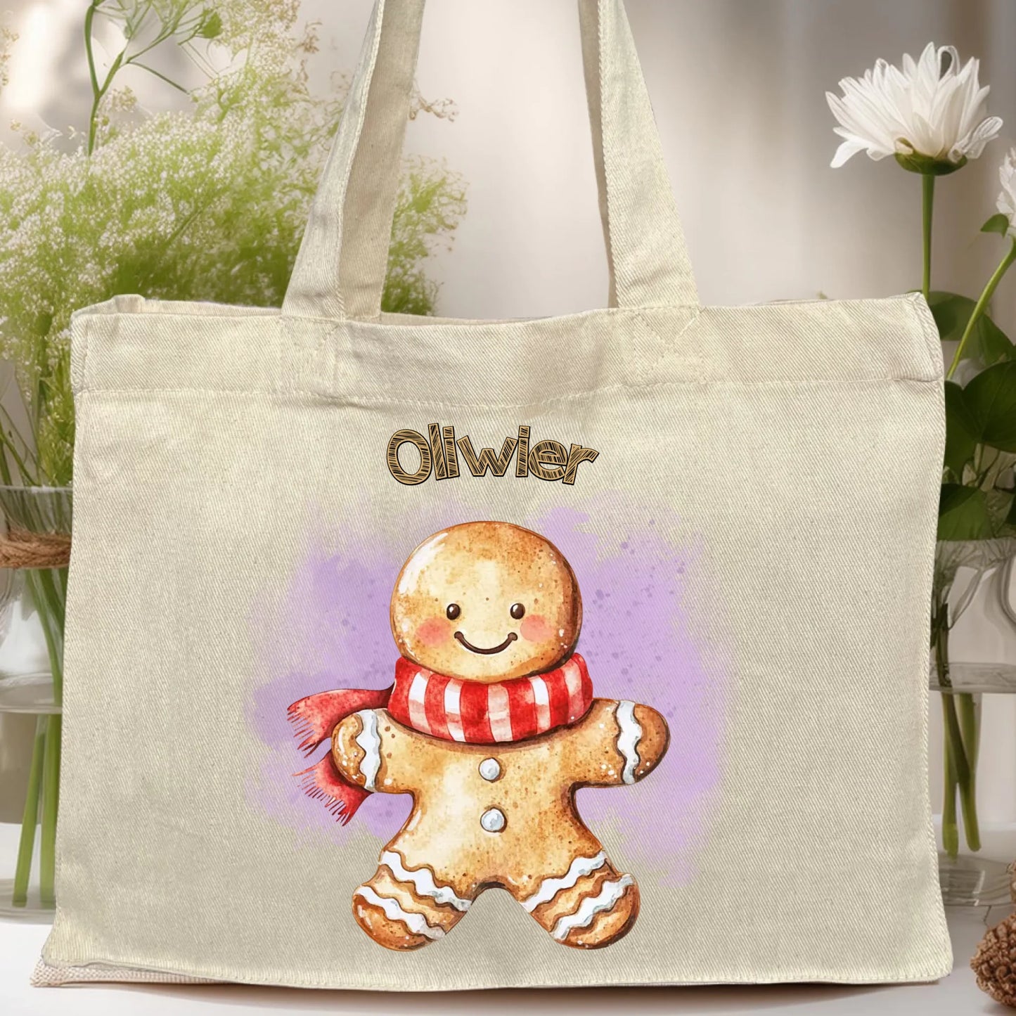 Torba personalizowana świąteczna - Pierniczek #20