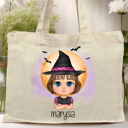 Torba personalizowana Halloween dla dziewczynki #93