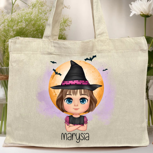 Torba personalizowana Halloween dla dziewczynki #93