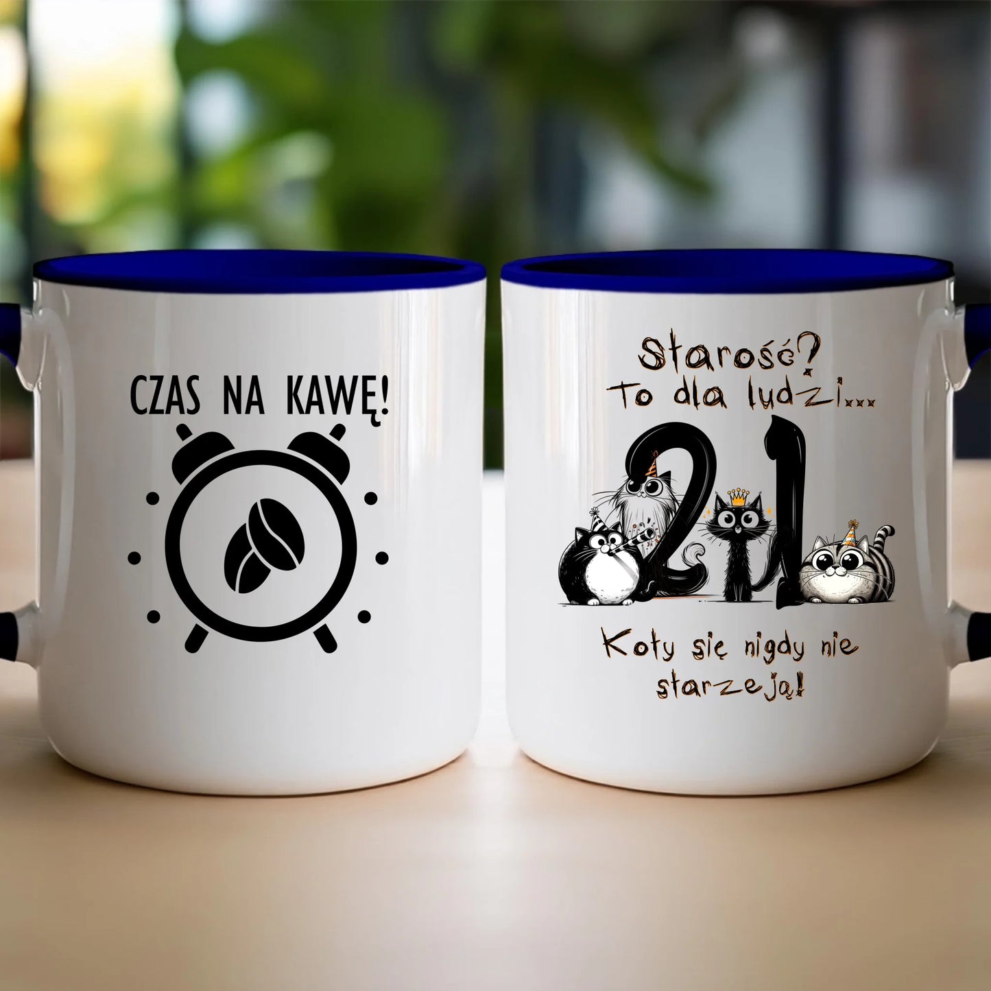 Kubek personalizowany na urodziny - kociaki #5012