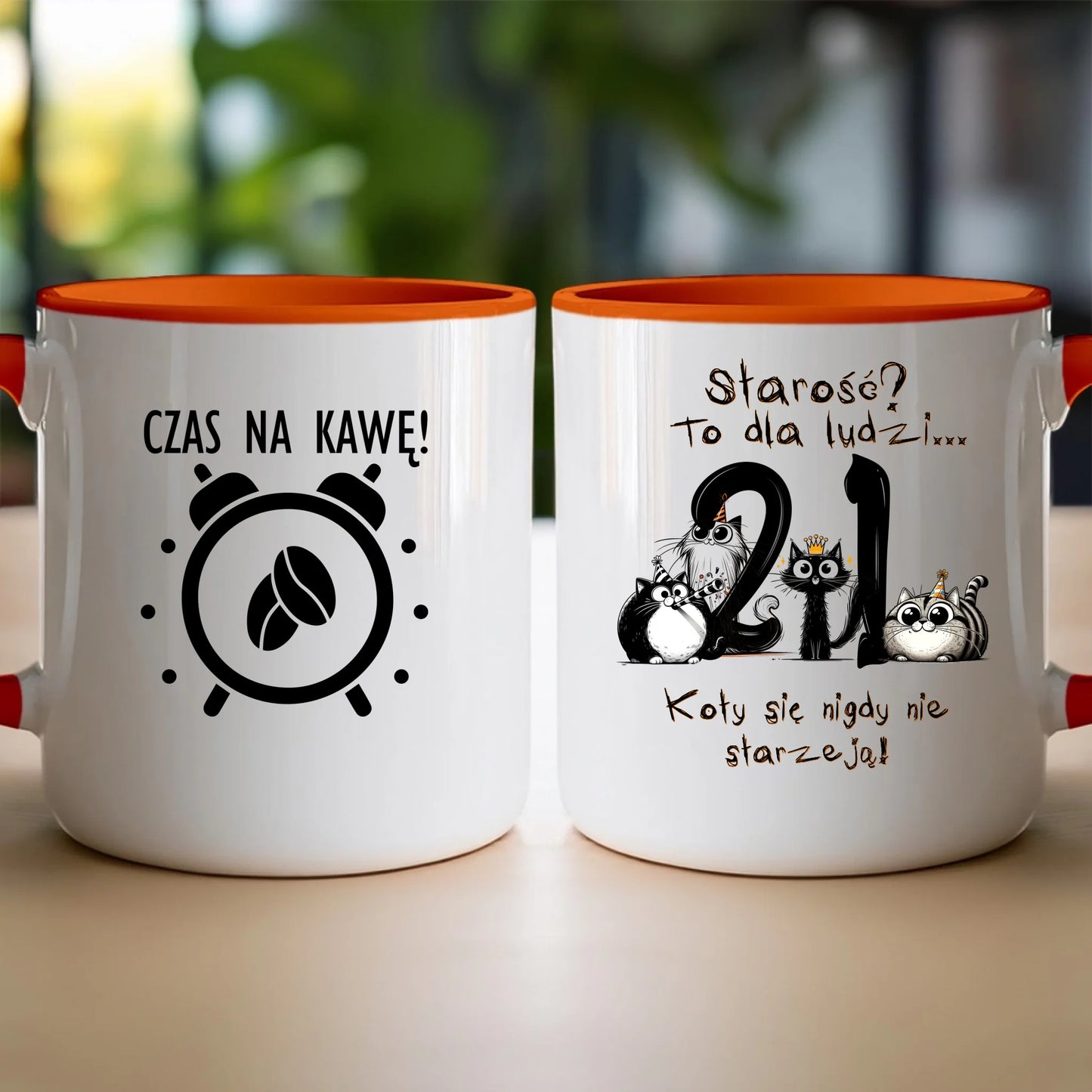 Kubek personalizowany na urodziny - kociaki #5012