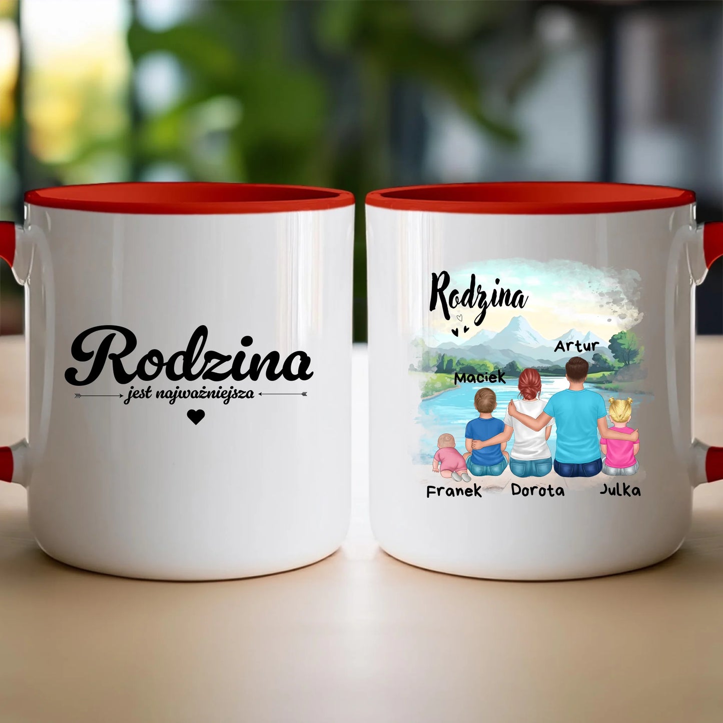 Kubek personalizowany dla rodziny #900