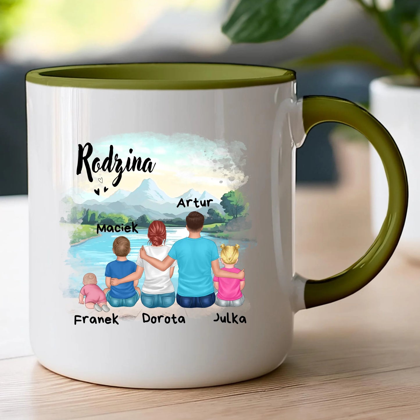 Kubek personalizowany dla rodziny #900