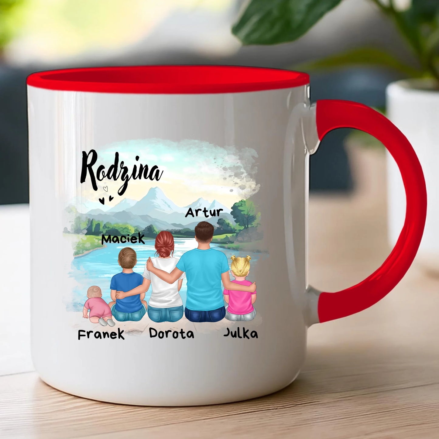 Kubek personalizowany dla rodziny #900