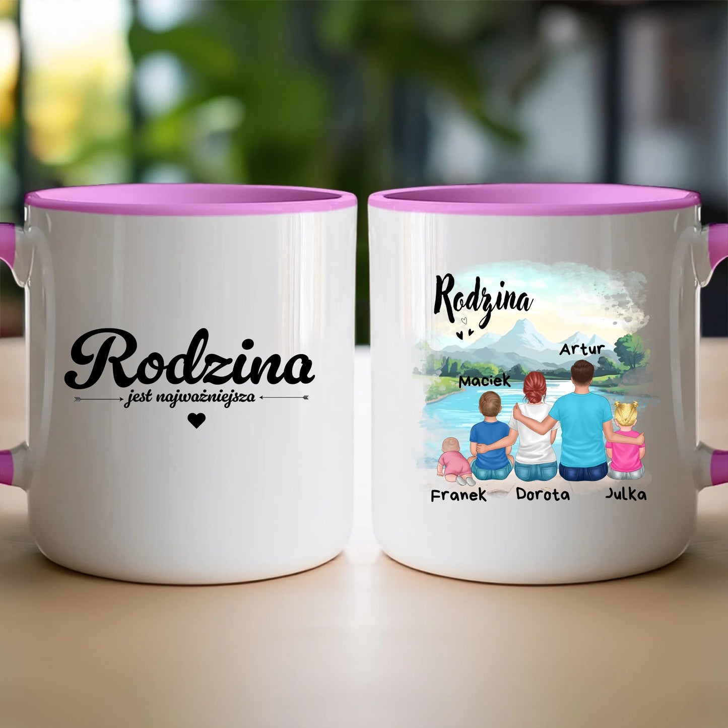 Kubek personalizowany dla rodziny #900