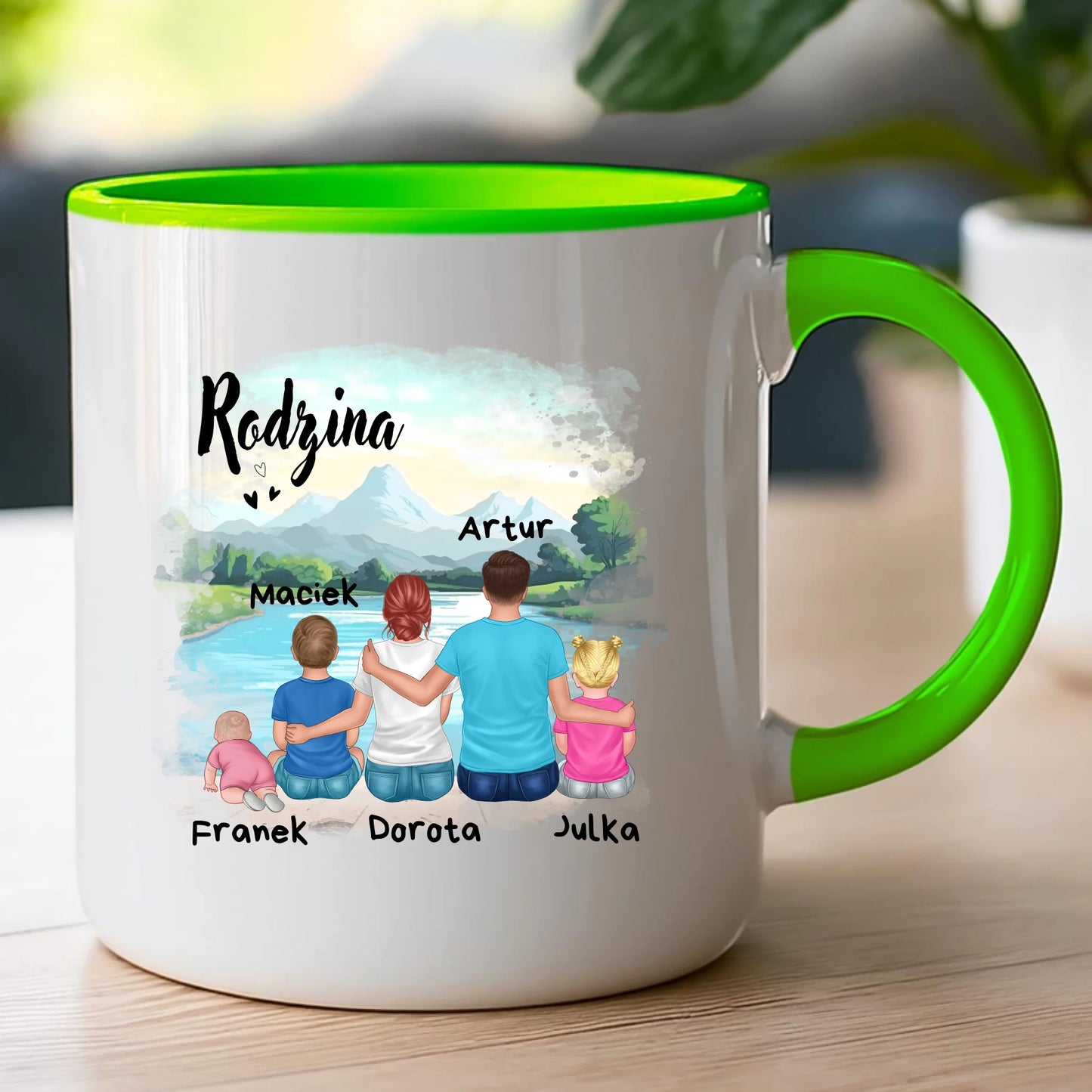 Kubek personalizowany dla rodziny #900