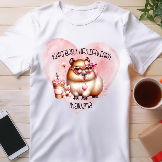Koszulka personalizowana - Kapibara Jesieniara #420