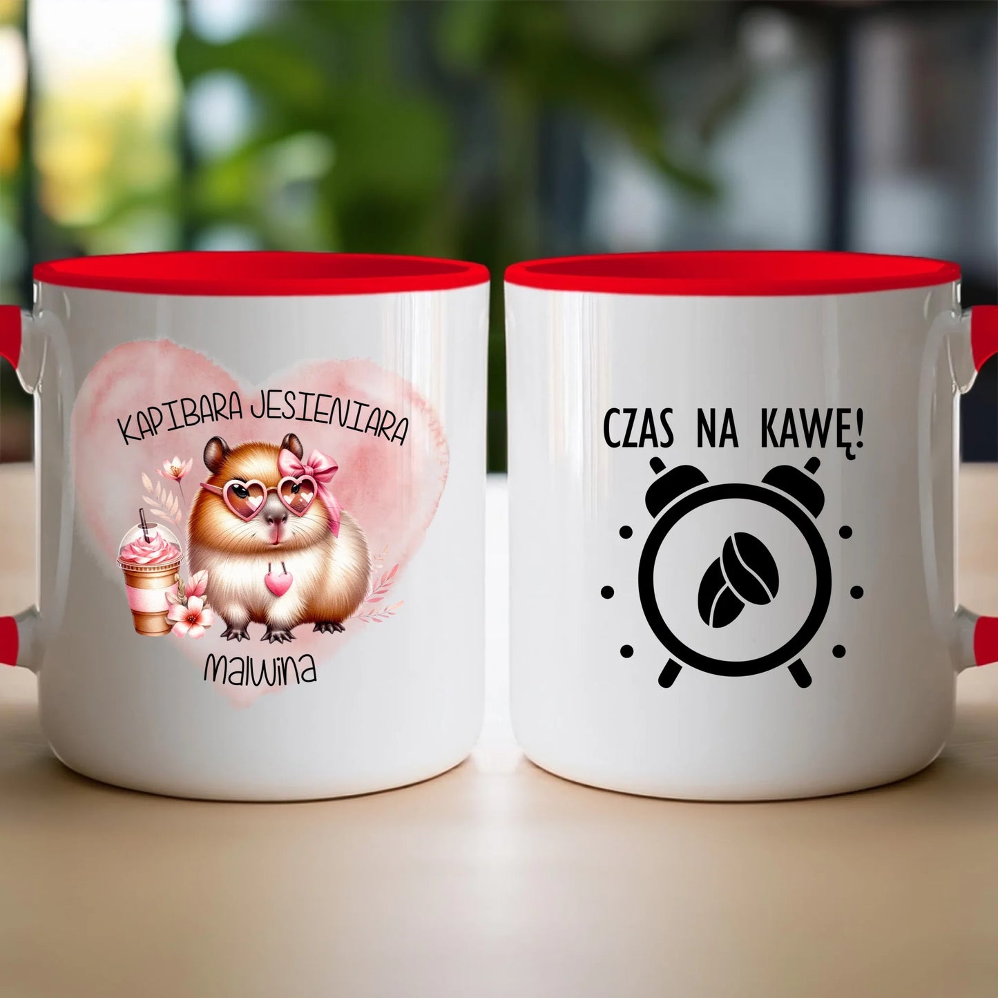 Kubek personalizowany - Kapibara Jesieniara #420