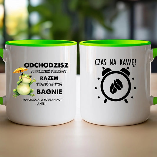 Kubek personalizowany - Odejście z pracy #402