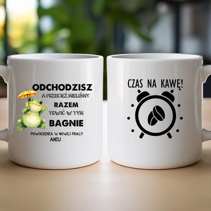 Kubek personalizowany - Odejście z pracy #402
