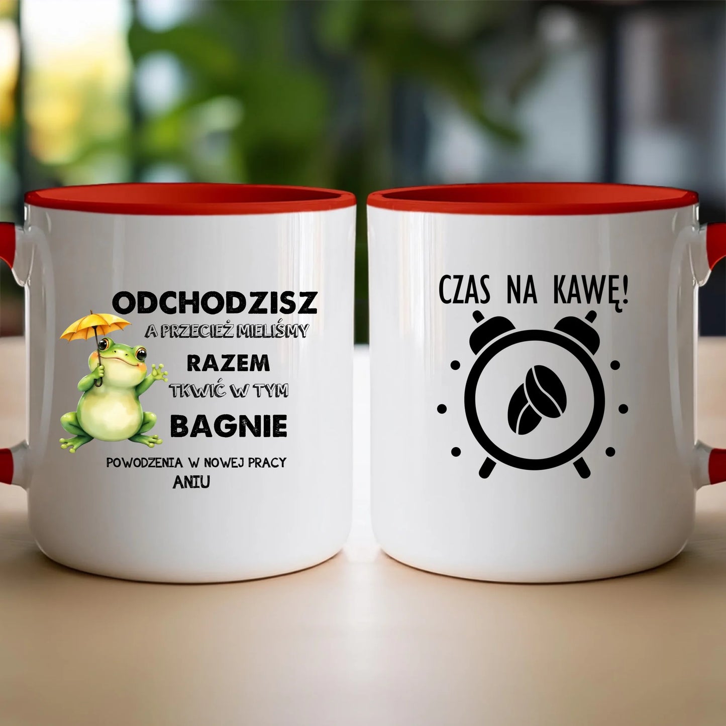 Kubek personalizowany - Odejście z pracy #402