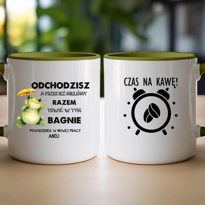 Kubek personalizowany - Odejście z pracy #402