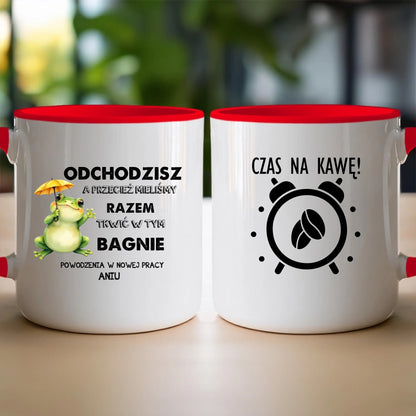 Kubek personalizowany - Odejście z pracy #402