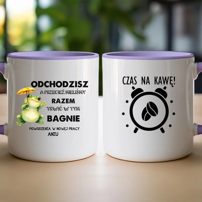 Kubek personalizowany - Odejście z pracy #402