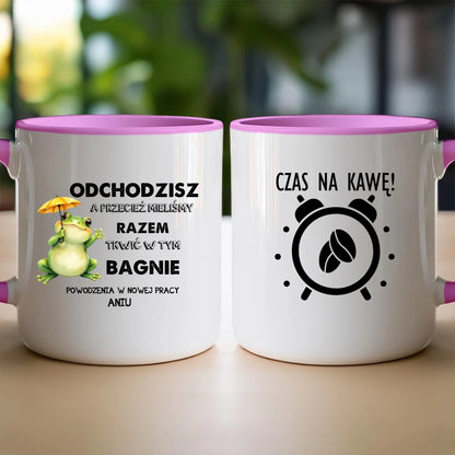 Kubek personalizowany - Odejście z pracy #402
