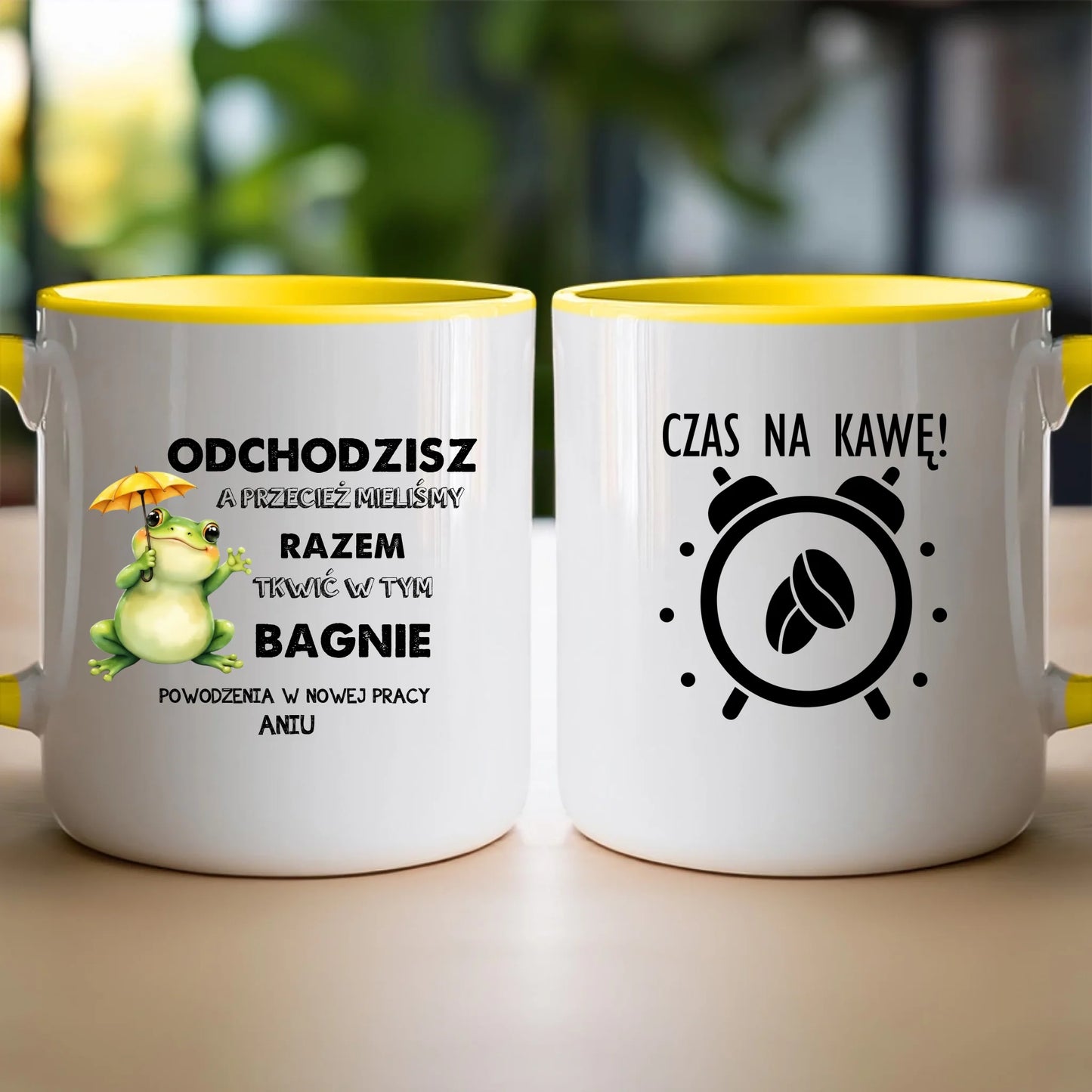 Kubek personalizowany - Odejście z pracy #402