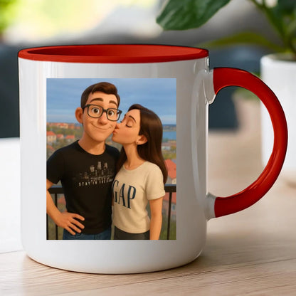 Kubek z własnym zdjęciem - jak z bajki! [AI]