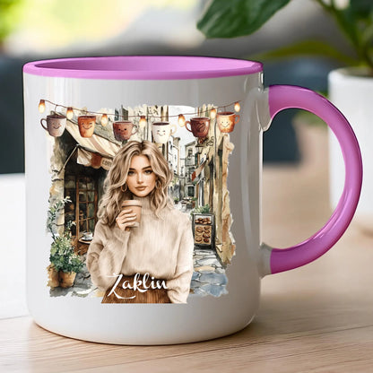 Kubek personalizowany dla Fanki Kawy #112