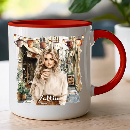 Kubek personalizowany dla Fanki Kawy #112