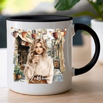 Kubek personalizowany dla Fanki Kawy #112