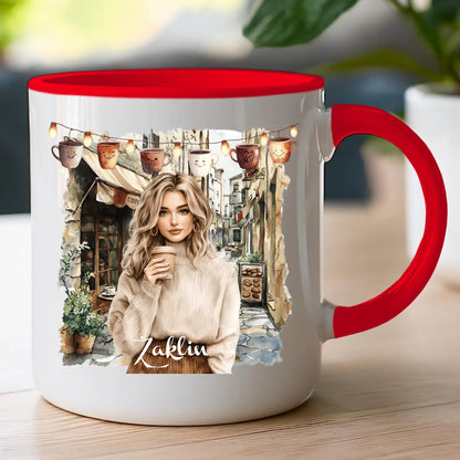Kubek personalizowany dla Fanki Kawy #112