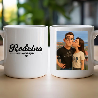 Kubek z własnym zdjęciem - jak z bajki! [AI]