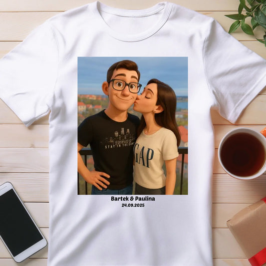 Koszulka z własnym zdjęciem - jak z Bajki
