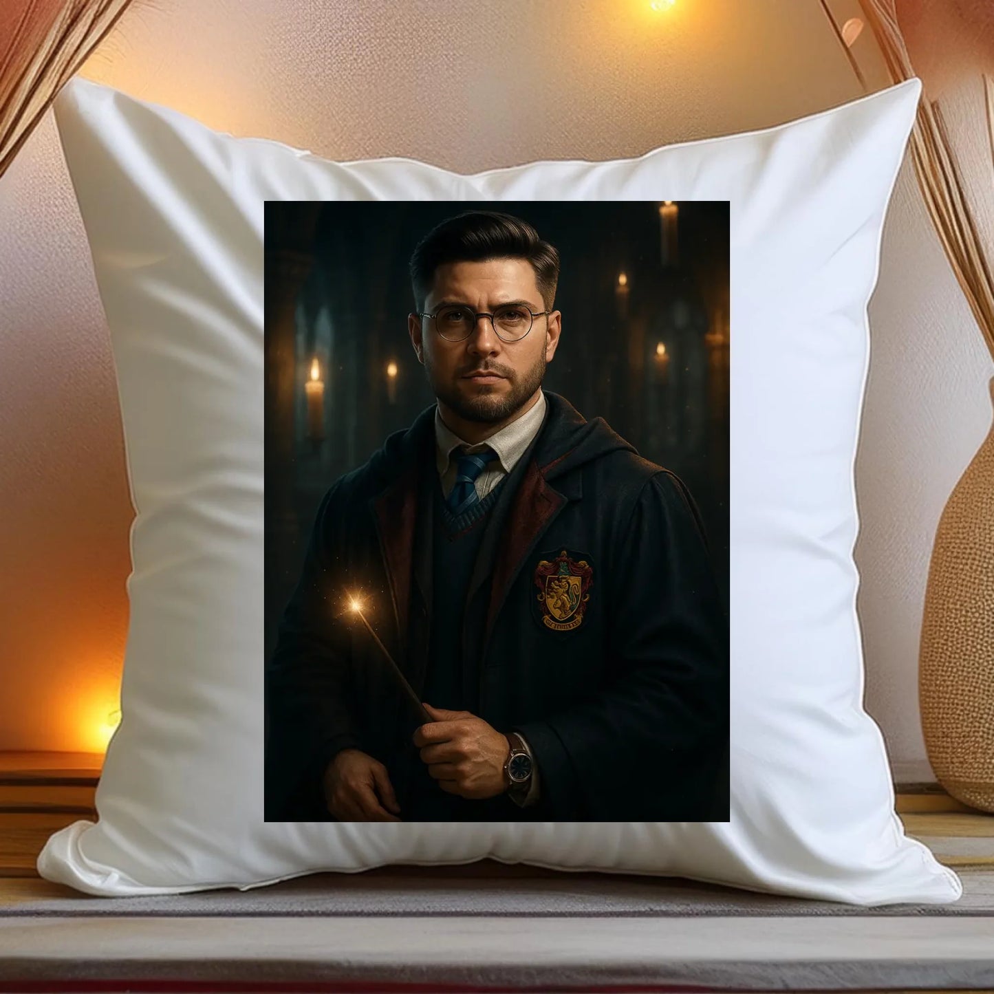 Poduszka - bądź jak Harry Potter [generowany przez AI]