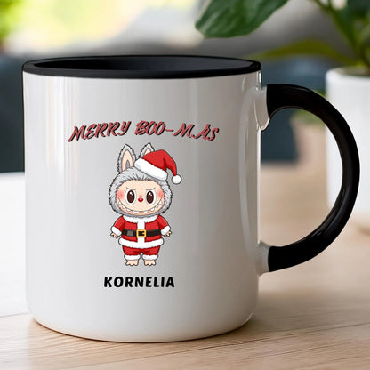 Personalizowany kubek na święta - Uroczy Potworek #513