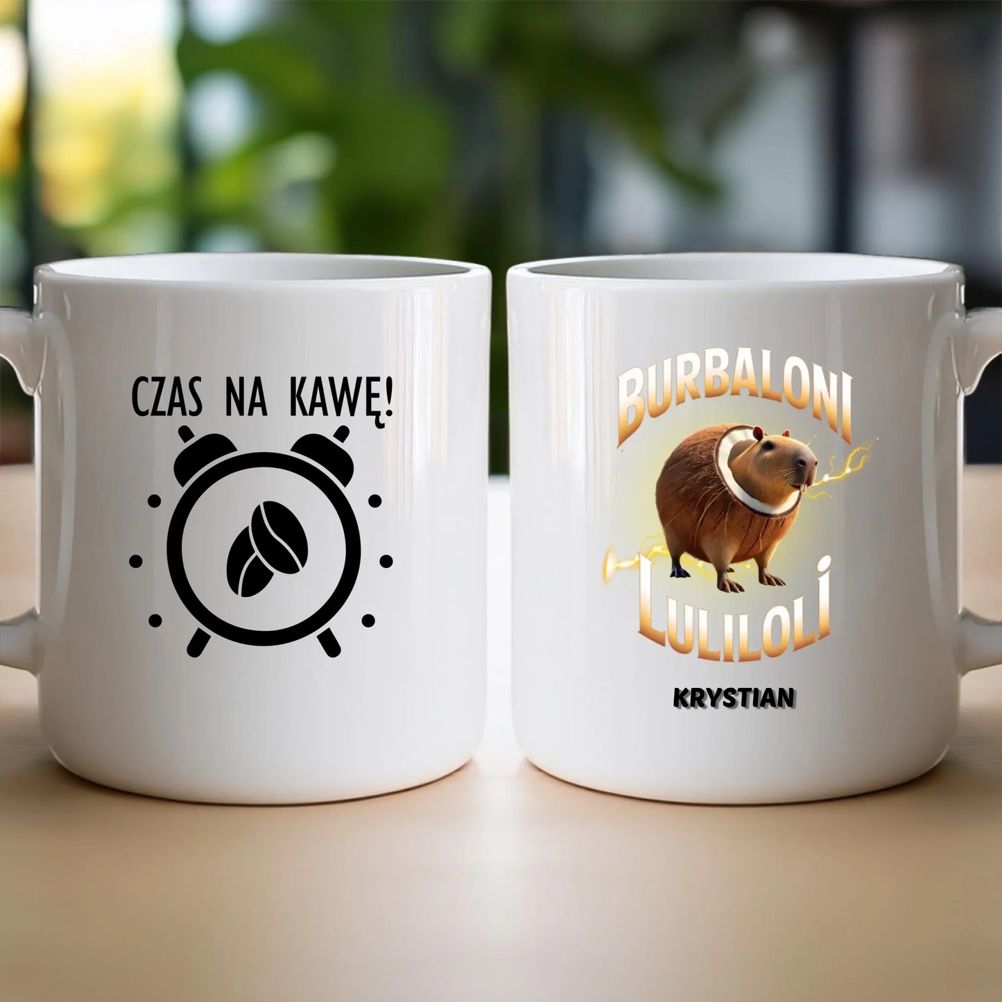 Personalizowany kubek - Włoski Brainrot #428