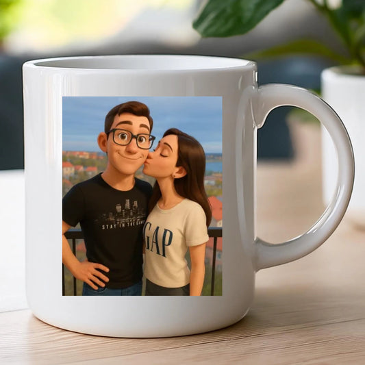 Kubek z własnym zdjęciem - jak z bajki! [AI]