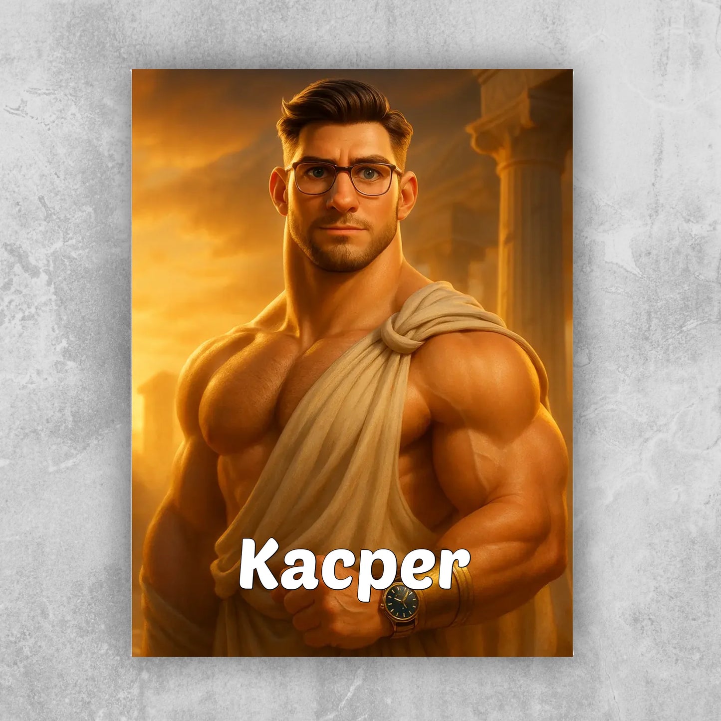 Fotoobraz - grecki Bóg [generowane przez AI]