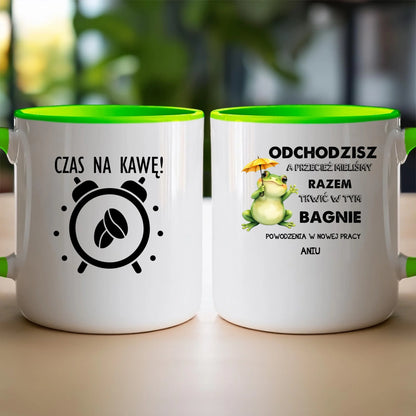 Kubek personalizowany - Odejście z pracy #402