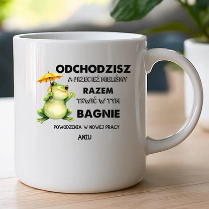 Kubek personalizowany - Odejście z pracy #402